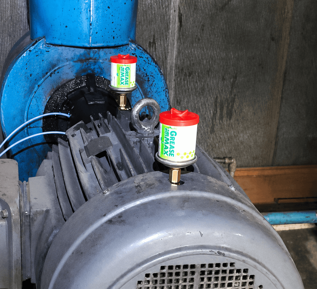Electric Motor Life Improved with Greasemax Lubrication