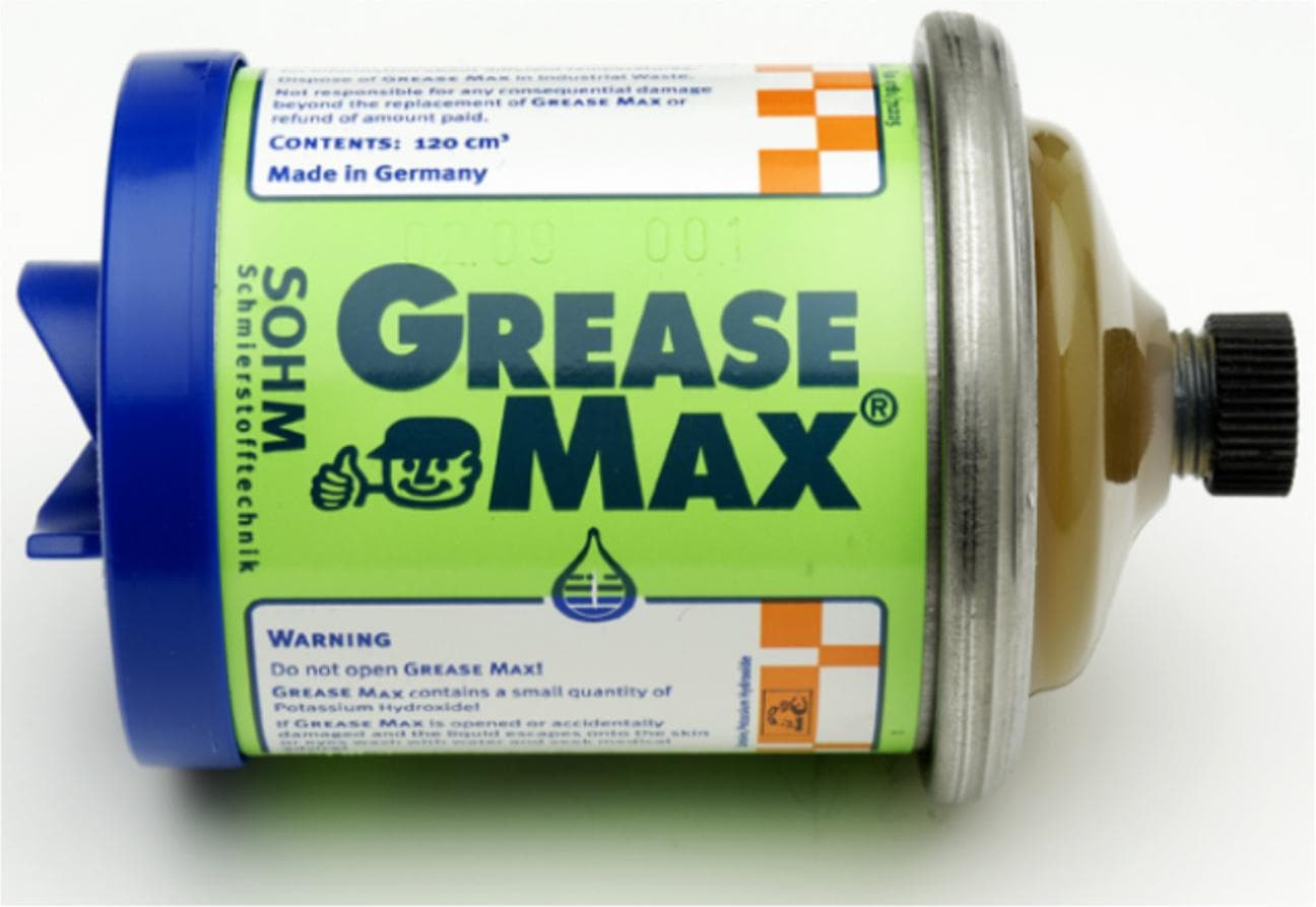 GreaseMax has no electrical or mechanical components and has only one moving part, which is the piston. For this reason it is extremely reliable.