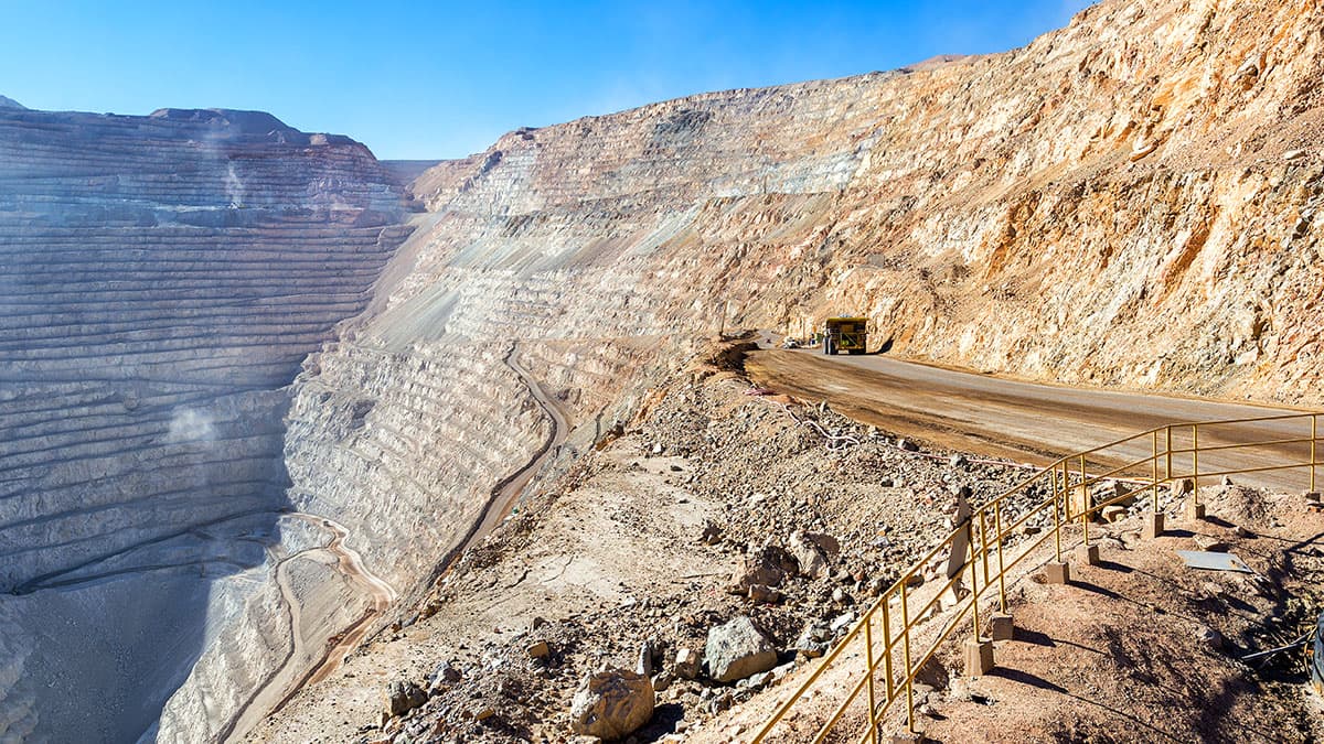 Copper Mine in Chile.